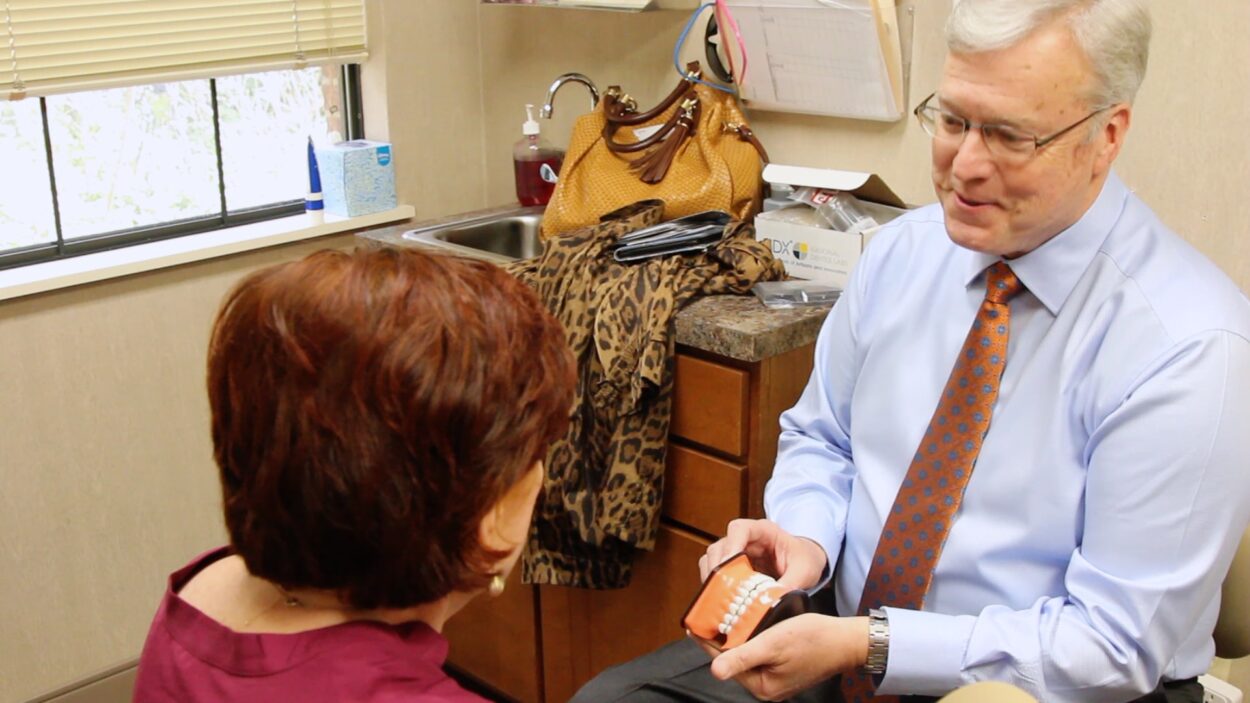 Dr. Craddock talking to Carolyn 20