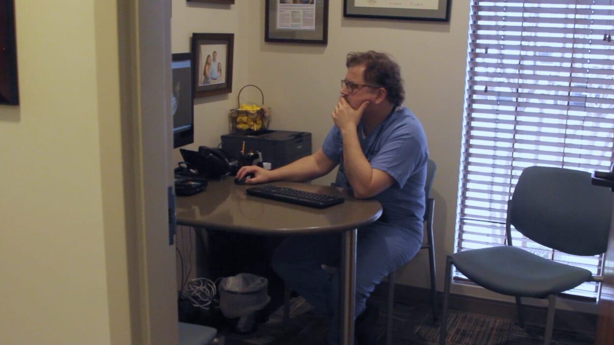 dr. Godat working0